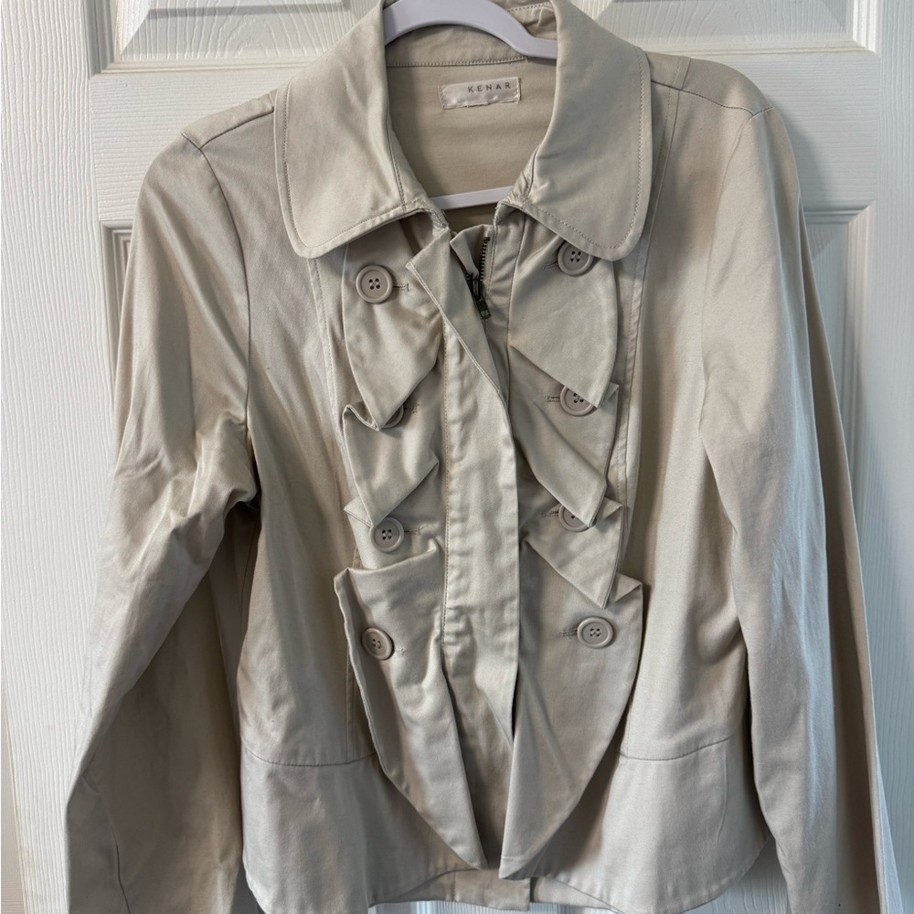 Kenneth Cole Women's Tan Trench Coat